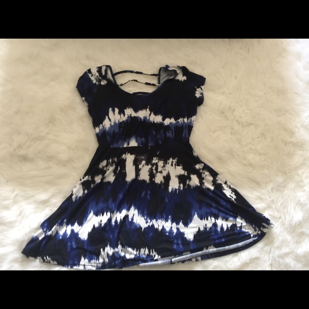 Blue dress